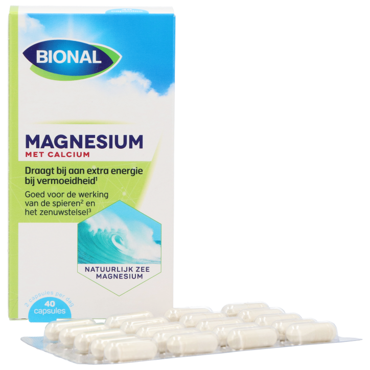 Bional Natuurlijk Zee Magnesium (40 Capsules) image 2