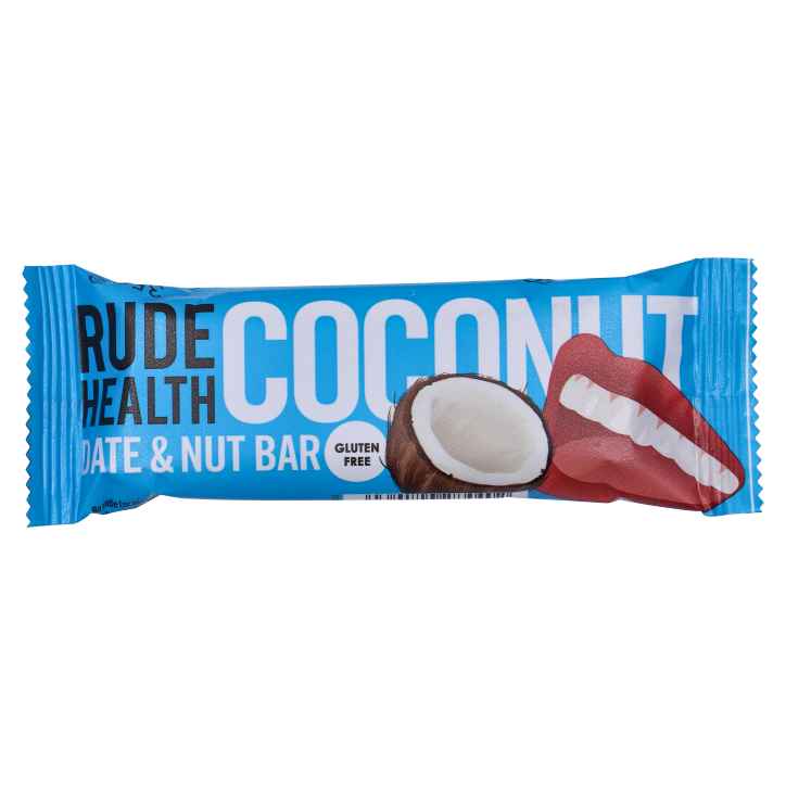 Rude Health Coconut Date & Nut Bar Bio (35 gram) image 1