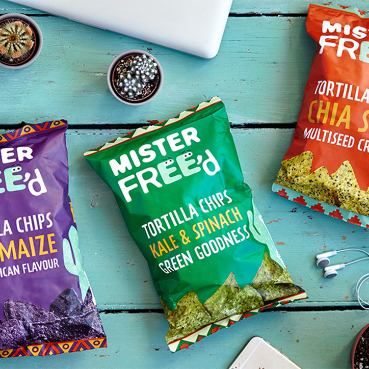 Mister Free'd Tortilla Chips Chia Seed -135g image 2