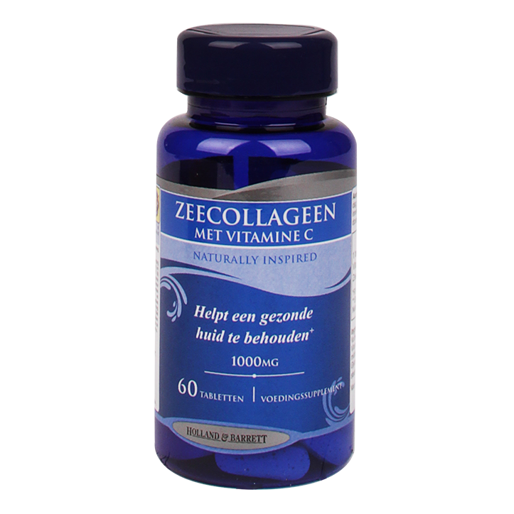Holland & Barrett Zeecollageen Vitamine C (60 Tabletten)