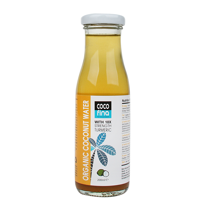 Cocofina Coconut Water Kurkuma (200ml) image 1
