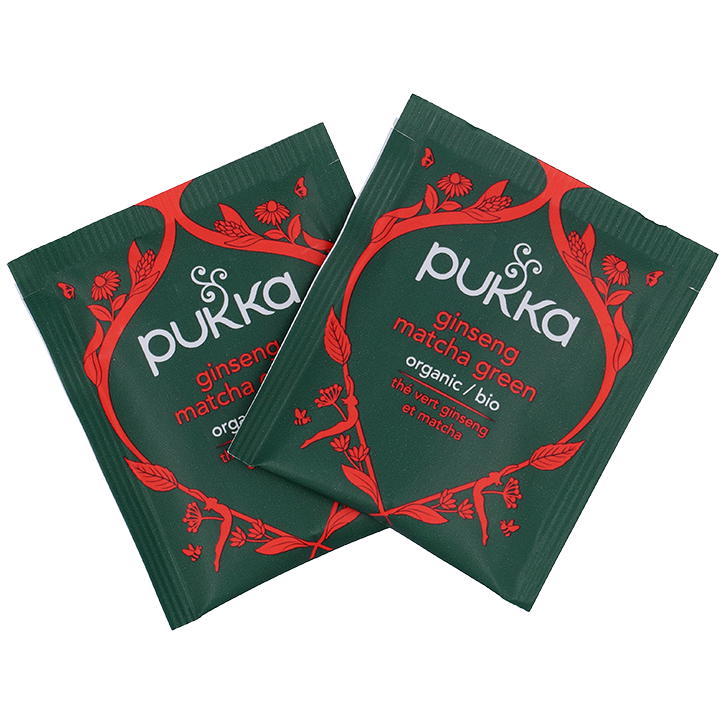 Pukka Ginseng Matcha Tea - 20 theezakjes image 2