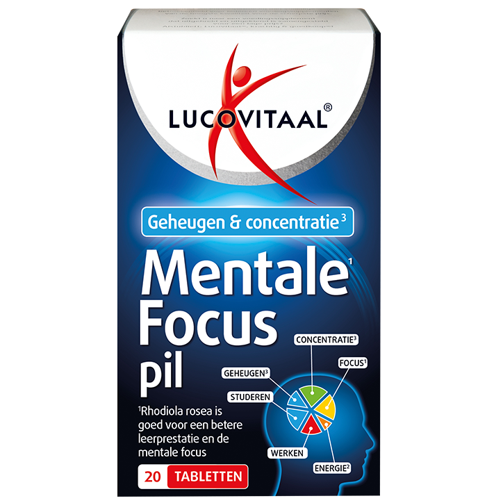 Lucovitaal Mentale Focus (20 Tabletten)-1