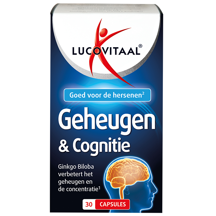Lucovitaal Geheugen & Concentratie (30 Capsules)