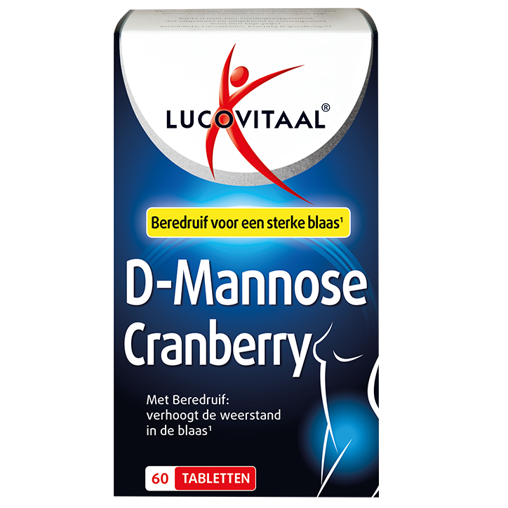 Lucovitaal D-Mannose Cranberry (60 Tabletten)-1