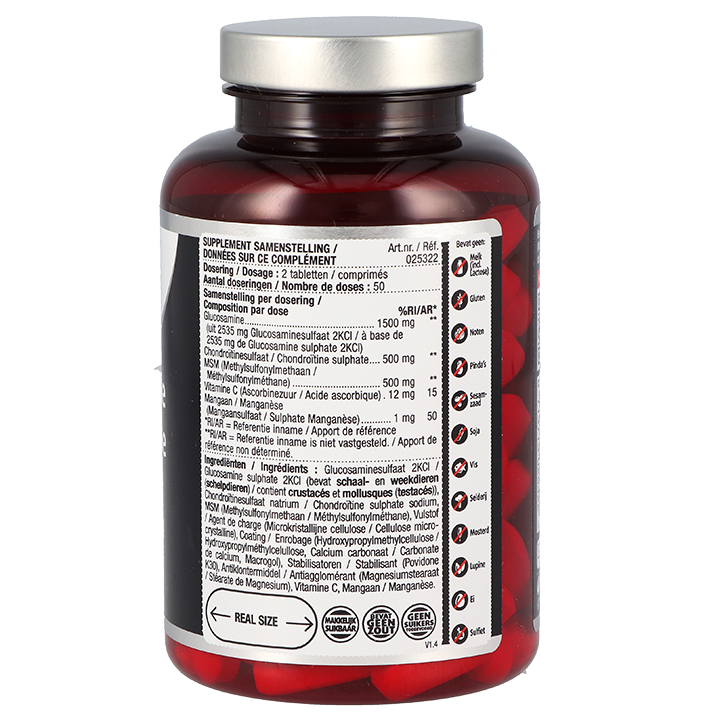 Lucovitaal Glucosamine Chondroïtine MSM - 100 tabletten image 2