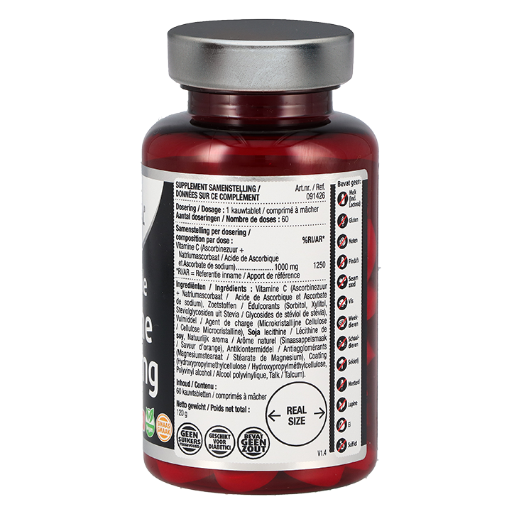 Lucovitaal Vitamine C1000 liposomale (60 comprimés à mâcher) image 2