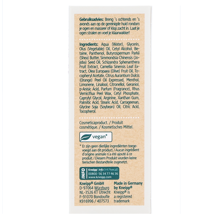 Kneipp Reviving Eye Cream Mindful Skin - 15ml image 3