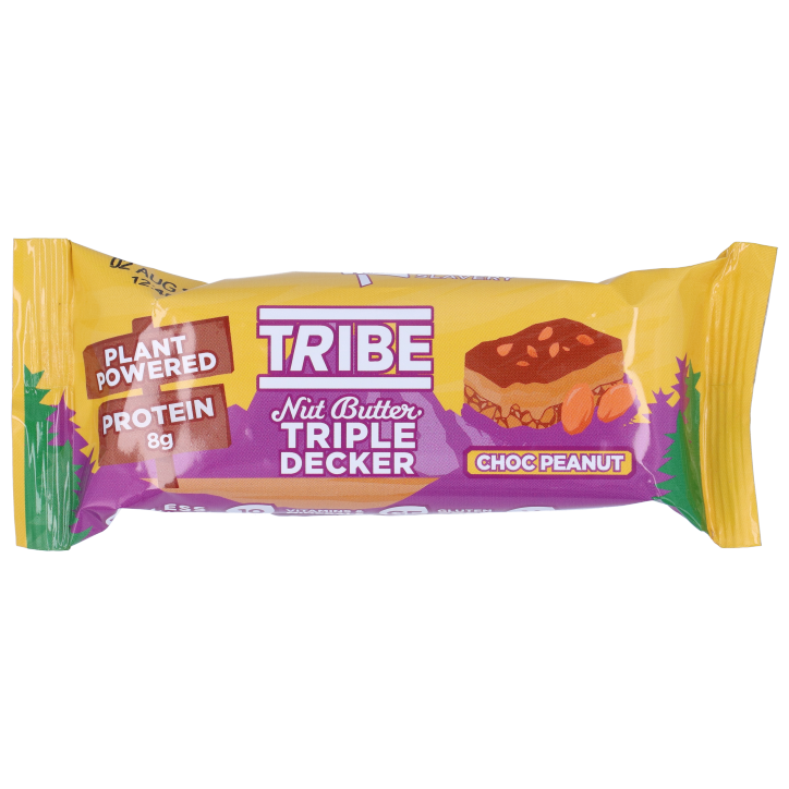 TRIBE Proteïnebar Triple Decker Bar Choc Peanut - 40g image 1