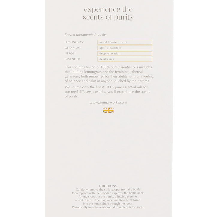 AromaWorks Serenity Reed Diffuser - 200ml image 3