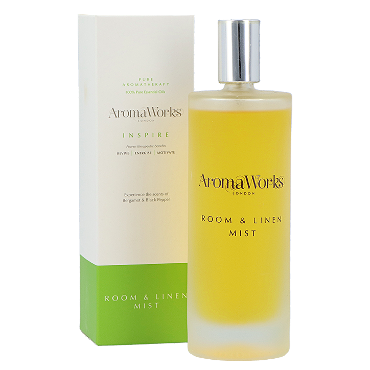 AromaWorks Inspire Room and Linen Mist - 100ml image 1