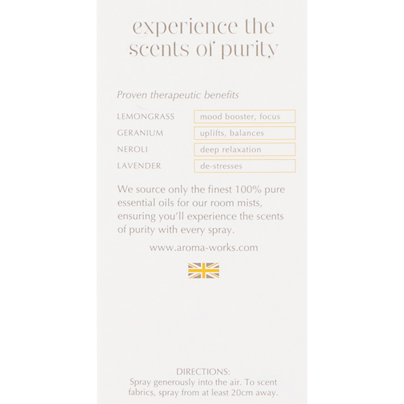 AromaWorks Serenity Room and Linen Mist - 100ml image 3