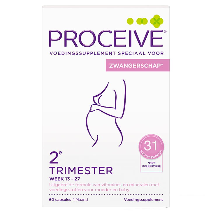 Proceive Zwangerschap* 2e trimester - 60 capsules-1