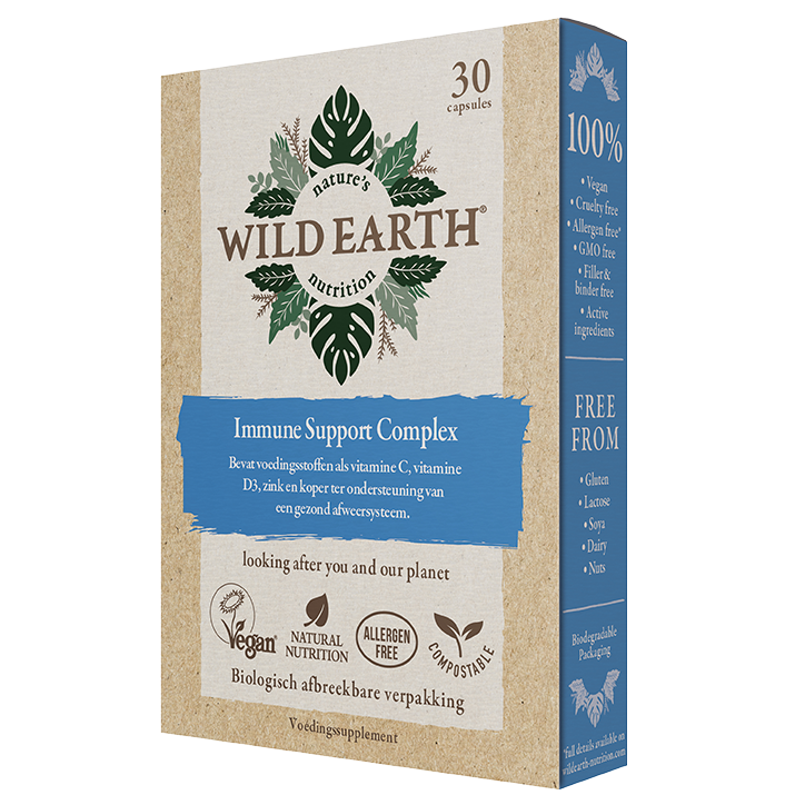 Wild Earth Immune Support Complex (30 Capsules) image 1