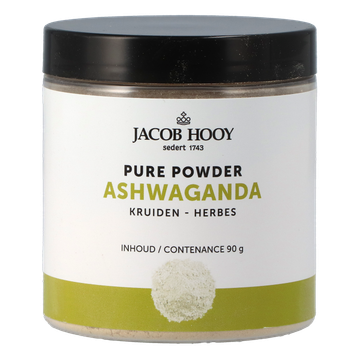 Jacob Hooy 2e product 50% korting Ashwagandha Poeder - 90g