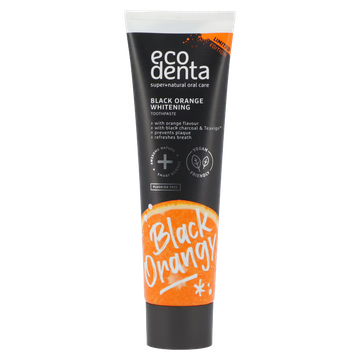Ecodenta 2+1 Black Orange Whitening Tandpasta - 100ml
