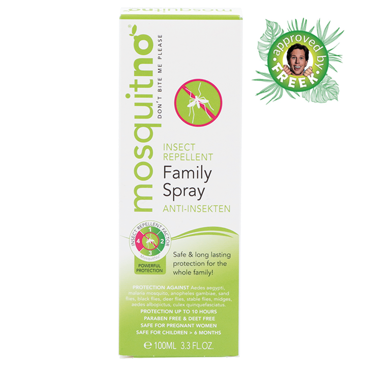 Mosquitno Family Spray Insectwerend (100ml) image 1