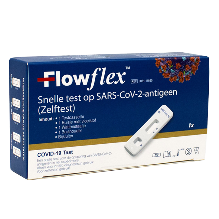 Flowflex SARS CoV-2 Antigen Rapid Test - 1 stuk