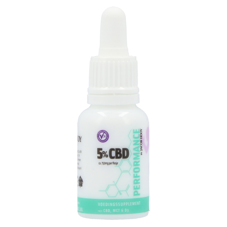 Jacob Hooy Performance 5% CBD - 15ml image 1