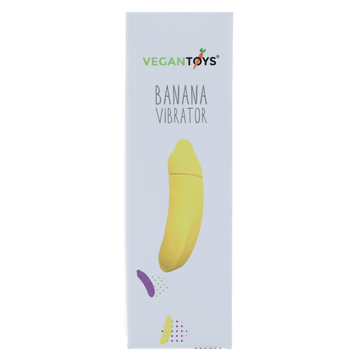 Vegan Toys Vibrator Banaan - 2 x 2.6 x 11.5 cm