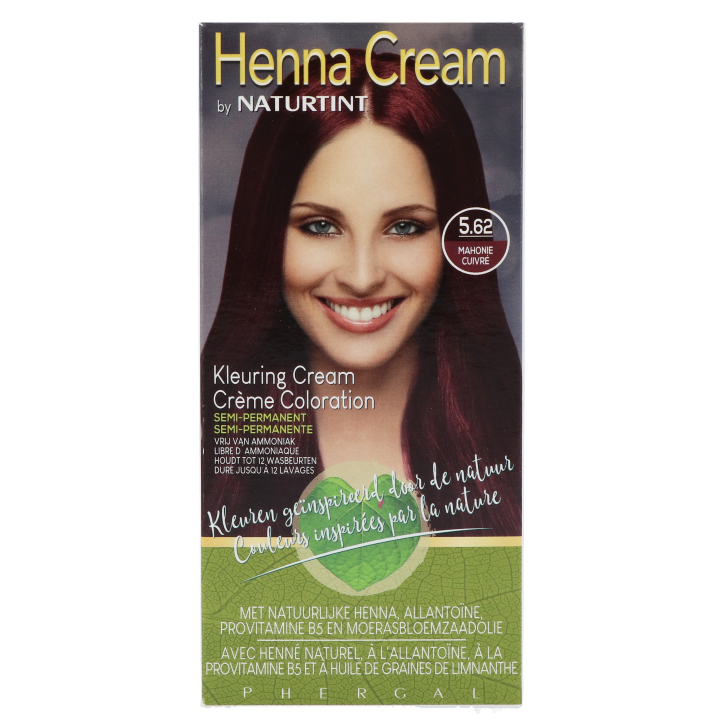 Naturtint Henna Cream 5.62 Mahonie - 110ml-1