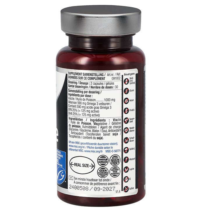 Lucovitaal MSC Visolie Omega 3 (60 capsules) image 2