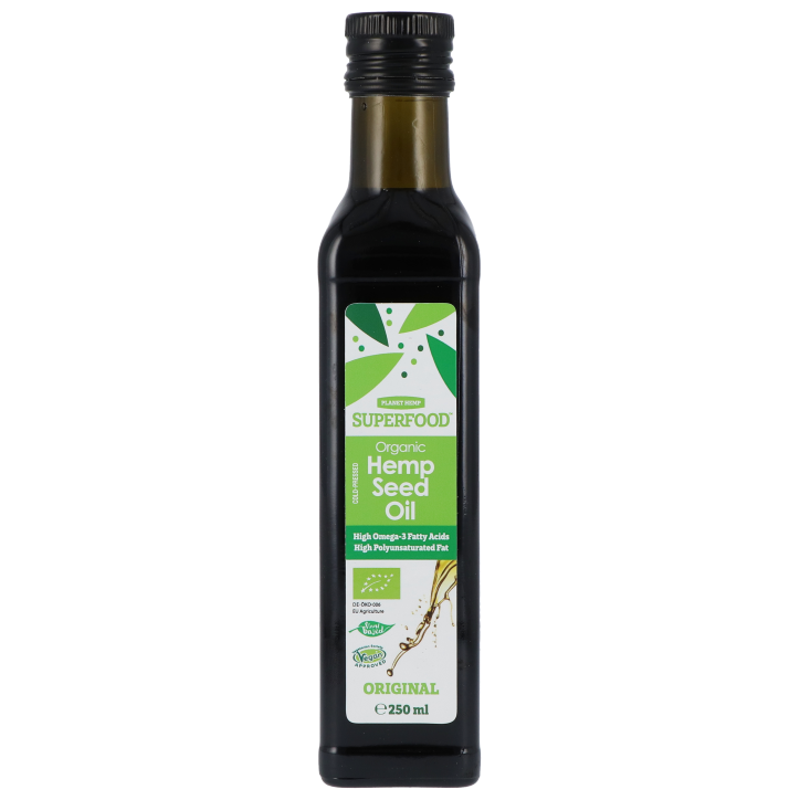 Planet Hemp Superfood Organic Hemp Seed Oil Original Bio (250ml) image 1