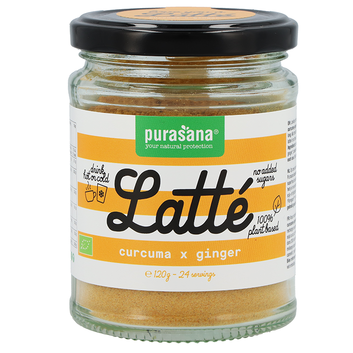 Purasana Latté Curcuma x Gingembre Bio - 120g image 1