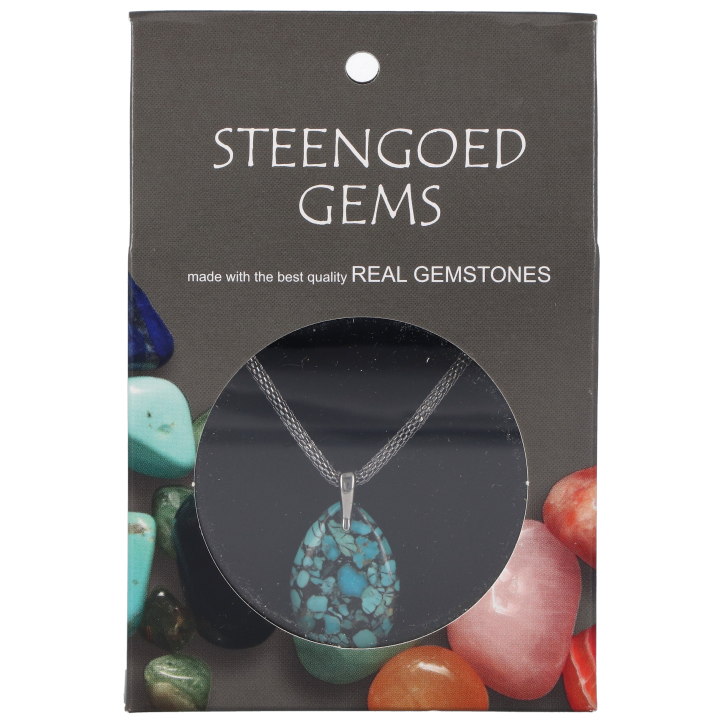 Steengoed Gemstone Hanger Turquoise-1
