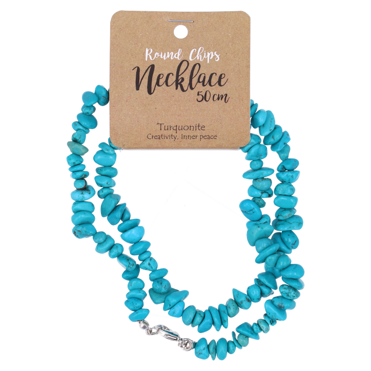 Steengoed Collier Turquoise - 50cm