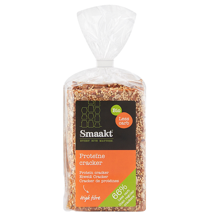 Smaakt Less Carb Proteïne Cracker Bio (vervanger Atkins) image 1
