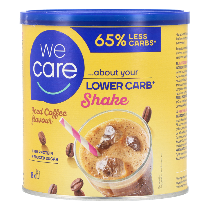 WeCare Lower Carb Shake Iced Coffee flavour (240gr)