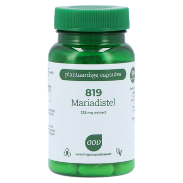 AOV 2e product 50% korting 819 Mariadistel 225mg extract (90 Capsules) - 90 stuks