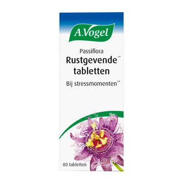A.Vogel 2e product 50% korting Passiflora Rustgevende Tabletten (80 Tabletten) - 80 stuks