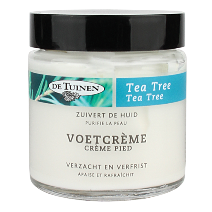 De Tuinen Tea Tree Voetcrème 120ml
