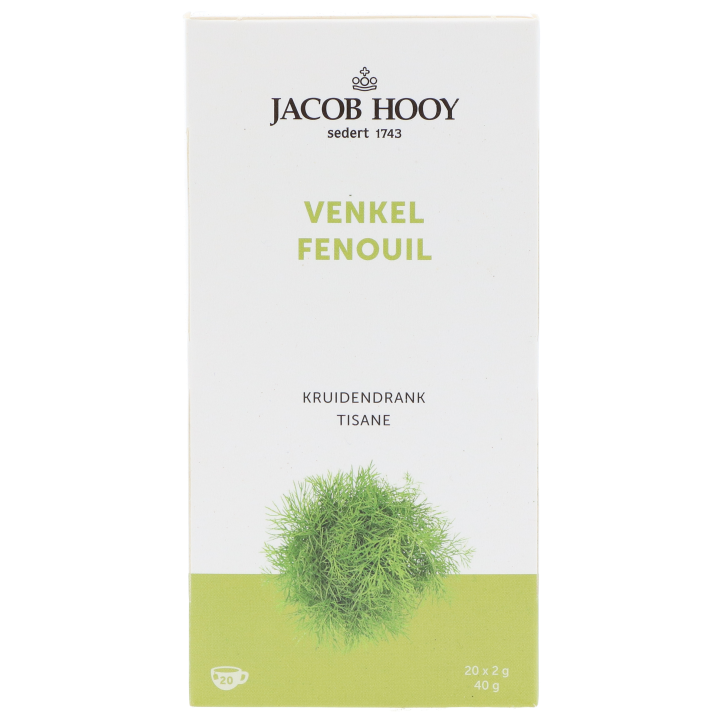 Jacob Hooy Fenouill d'infusion (20 sachets)-1