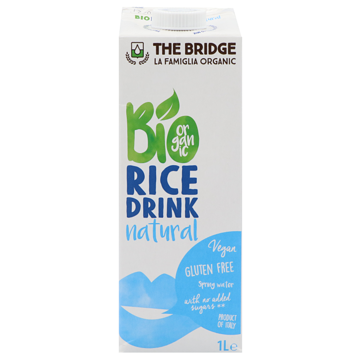 The Bridge Rijstdrink Naturel Bio - 1L image 1