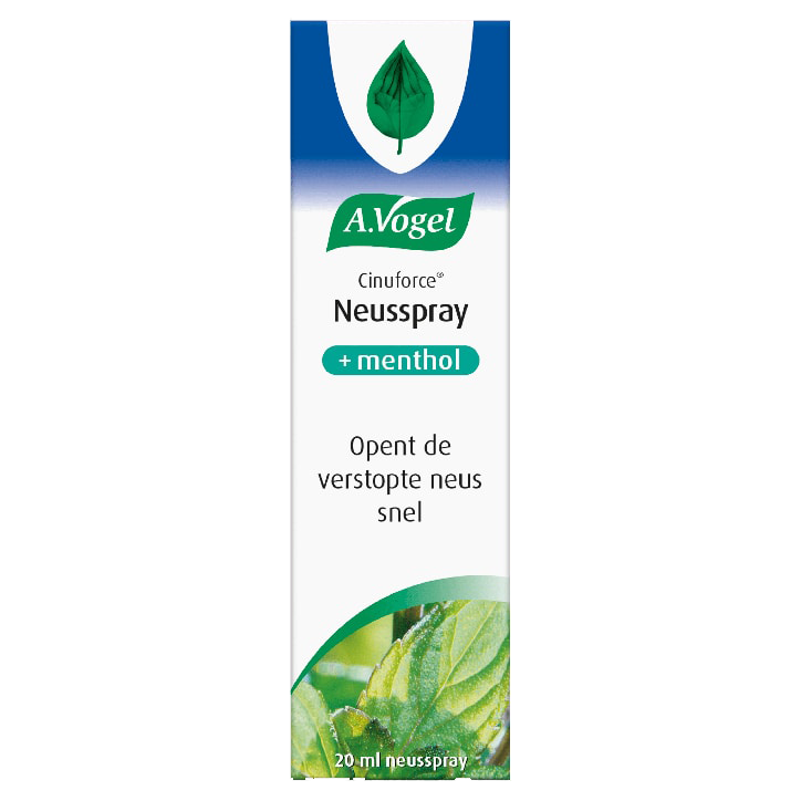 A.Vogel Cinuforce Neusspray Met Menthol (20ml) image 1