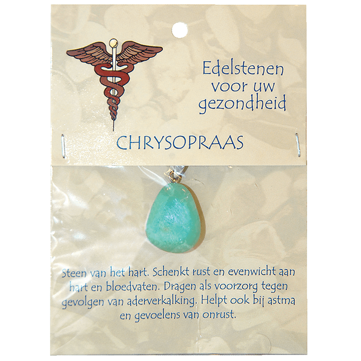 Steengoed Gezondheidssteen Chrysopraas image 1