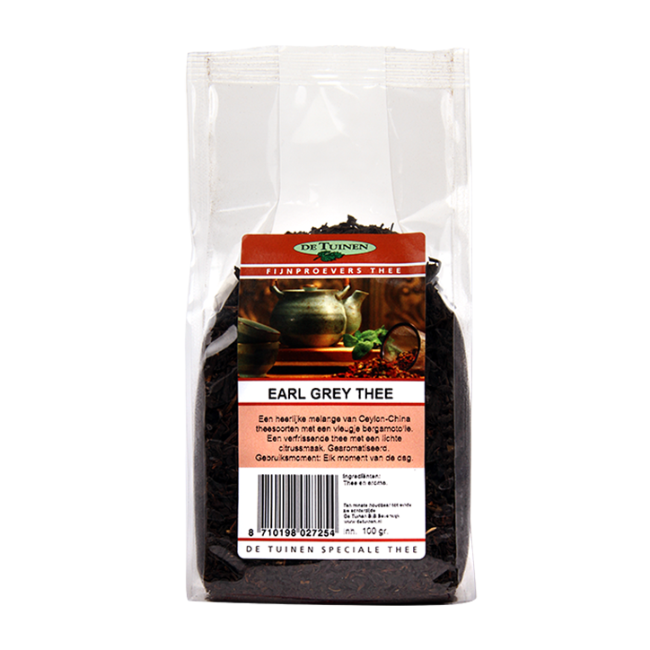De Tuinen Earl Grey Thee (100gr) image 1