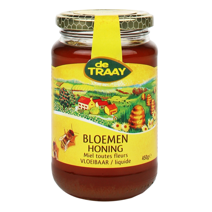 De Traay Imkerij Bloemenhoning Vloeibaar - 450g image 1