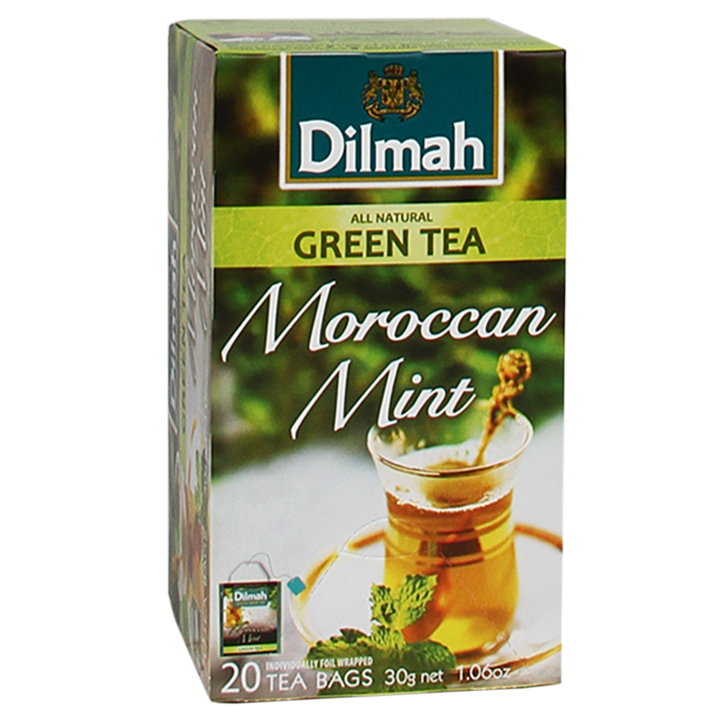 Dilmah Morrocan Mint Green Tea (20 Theezakjes) image 1