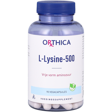 Orthica 2e product 50% korting L-Lysine 500 - 90 capsules - 90 stuks