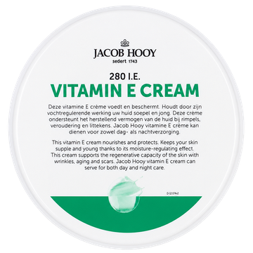 Jacob Hooy 2e product 50% korting Vitamine E Crème - 140ml