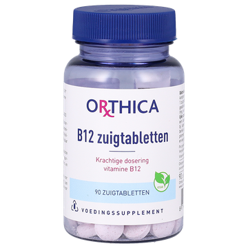 Orthica 2e product 50% korting Vitamine B12 (90 Zuigtabletten) - 90 stuks