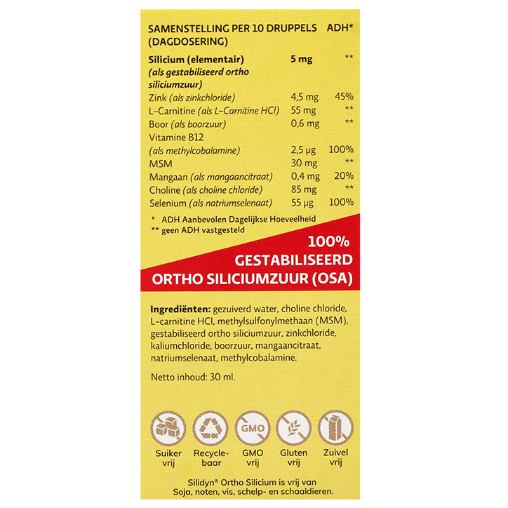 Vedax Silidyn Silicium Druppels - 30ml image 3