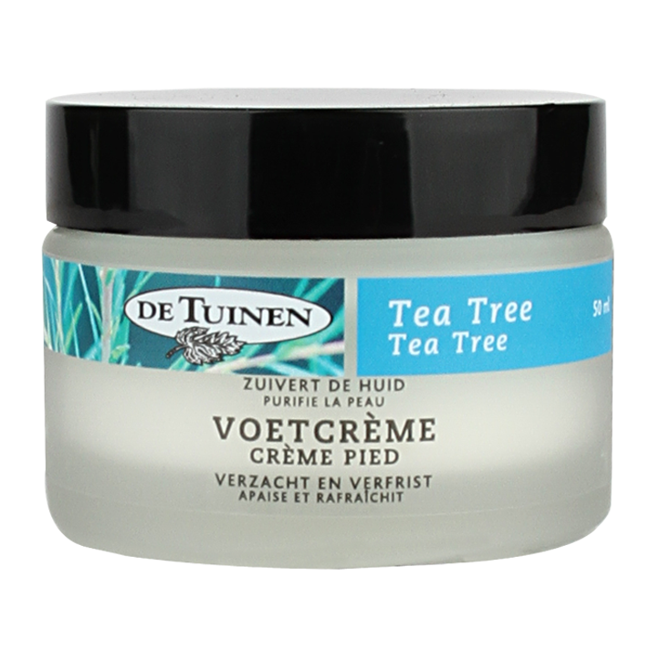 De Tuinen Tea Tree Voetcrème 50ml image 1