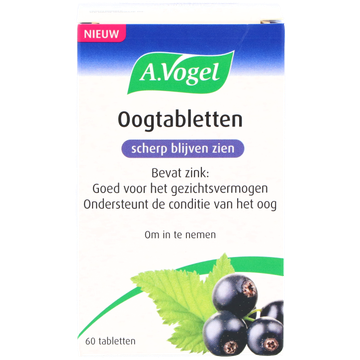 A.Vogel 2e product 50% korting Oogtabletten (60 tabletten) - 60 stuks