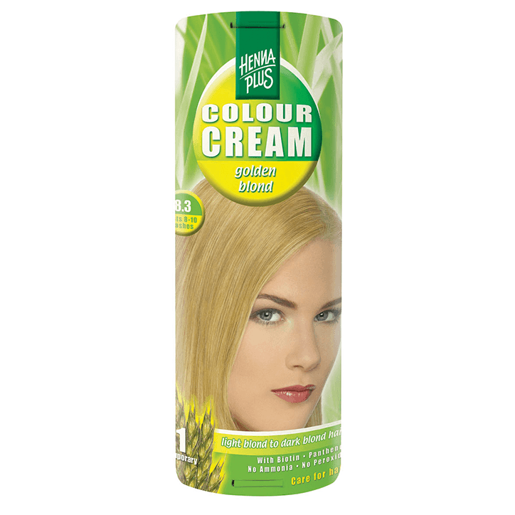 Hennaplus Colour Cream 8.3 Golden Blond
