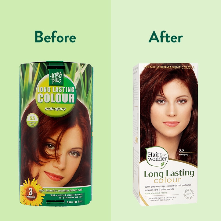 Hairwonder Long Lasting Colour 5.5 Mahogany - 100ml image 3